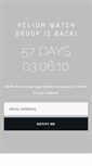 Mobile Screenshot of heliumwatchgroup.com